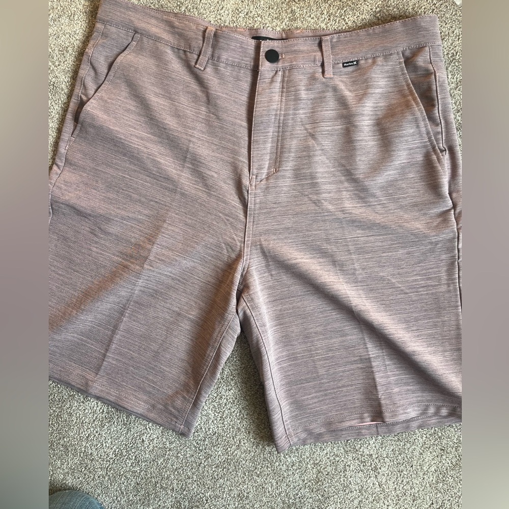 Heathered Pink Men’s Hurley Shorts
